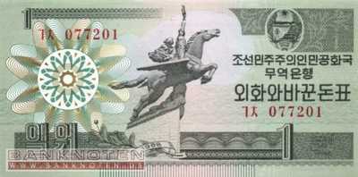 Korea North - 1  Won (#027-1_UNC)