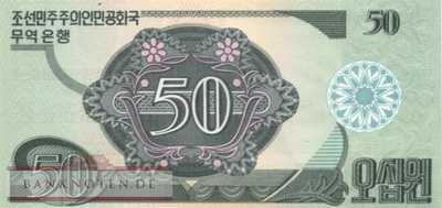 Nordkorea - 50  Won (#030-1_UNC)