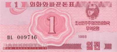 Nordkorea - 1  Chon (#031_UNC)
