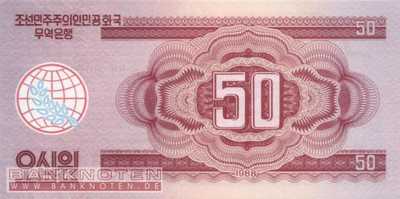 Nordkorea - 50 Won (#038_UNC)