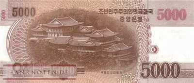 Nordkorea - 5.000  Won (#CS19_UNC)
