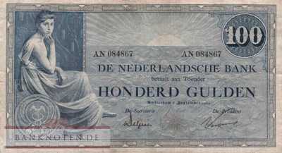 Niederlande - 100  Gulden (#039b-24_F)
