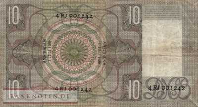 Niederlande - 10  Gulden (#049-39_F)
