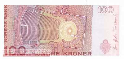 Norwegen - 100  Kroner (#049c_UNC)