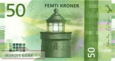 Norwegen - 50  Kroner (#053_UNC)
