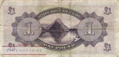 Neuseeland - 1  Pound (#155_F)