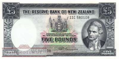 Neuseeland - 5  Pounds (#160d_AU)