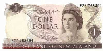 Neuseeland - 1  Dollar (#163d_UNC)