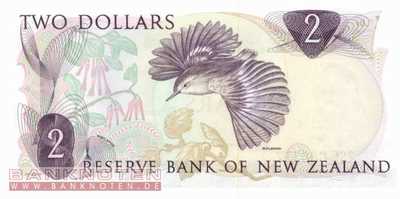 New Zealand - 2  Dollars (#164d_UNC)