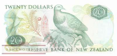 Neuseeland - 20  Dollars (#173c_UNC)