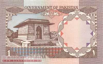 Pakistan - 1  Rupee (#025_UNC)