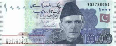 Pakistan - 1.000  Rupees (#050p_UNC)