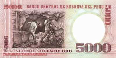 Peru - 5.000  Soles de Oro (#117c_UNC)