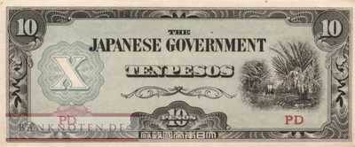 Philippinen - 10  Pesos (#108b_AU)