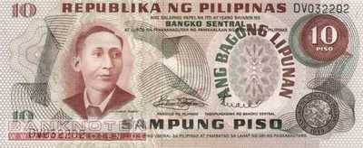 Philippinen - 10  Piso (#154a_UNC)