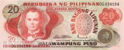 Philippinen - 20  Piso (#155a_UNC)