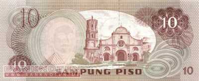 Philippinen - 10  Piso (#161b_UNC)