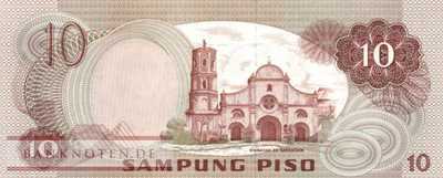 Philippinen - 10  Piso (#161c_UNC)