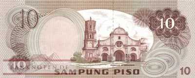 Philippinen - 10  Piso (#161d_UNC)