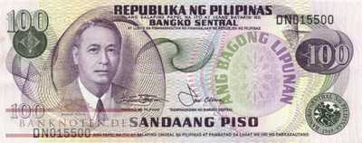 Philippinen - 100  Piso (#164b_UNC)