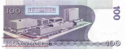 Philippinen - 100  Piso - Gedenkbanknote Manila Hotel (#213_UNC)