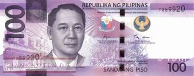 Philippinen - 100  Piso (#232a_UNC)