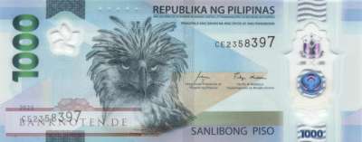 Philippinen - 1.000  Piso (#241c_UNC)