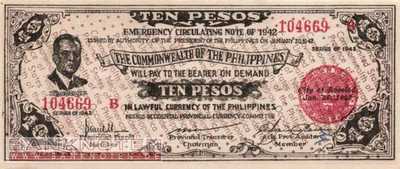 Philippinen - 10  Pesos (#S649c_UNC)