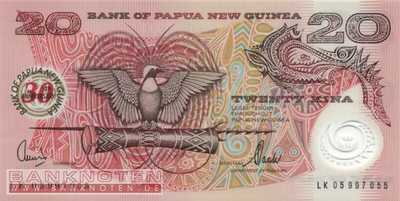 Papua Neuguinea - 20  Kina (#027_UNC)