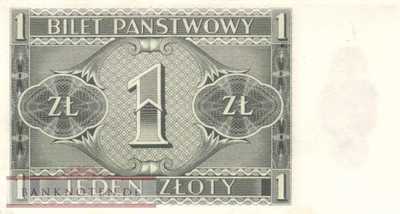 Polen - 1  Zloty (#050_AU)