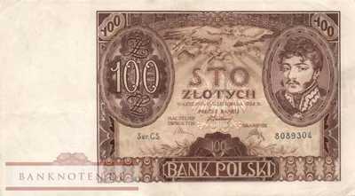 Polen - 100  Zlotych (#075a_VF)