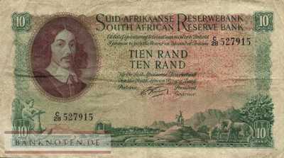 Südafrika - 10  Rand (#107b_F)