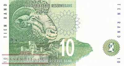 Südafrika - 10  Rand (#123a_UNC)