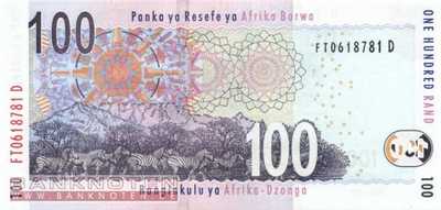 Südafrika - 100  Rand (#131a_UNC)