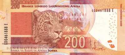 Südafrika - 200  Rand (#142a_UNC)