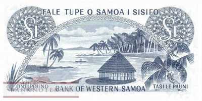 Samoa - 1  Pound (#014r_UNC)