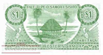Samoa - 1  Tala - official reprint (#016r_UNC)