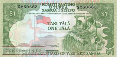 Samoa - 1  Tala (#019-CS_UNC)