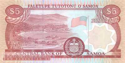 Samoa - 5  Tala (#033b_UNC)