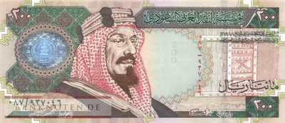 Saudi Arabien - 200  Riyals (#028_UNC)