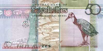Seychellen - 50  Rupees (#043_UNC)