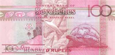 Seychellen - 100  Rupees - 35 years... (#047_UNC)