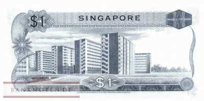 Singapur - 1  Dollar (#001d_UNC)