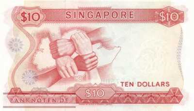 Singapur - 10  Dollars (#003d_AU)