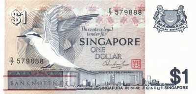Singapur - 1  Dollar (#009-1_UNC)