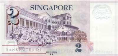 Singapur - 2  Dollars (#046g_UNC)