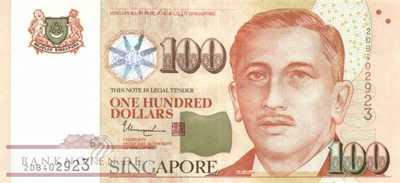 Singapur - 100  Dollars (#050d_UNC)