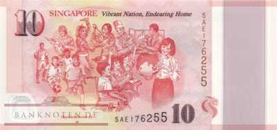 Singapur - 10  Dollars - 1965 - 2015 (#057a_UNC)