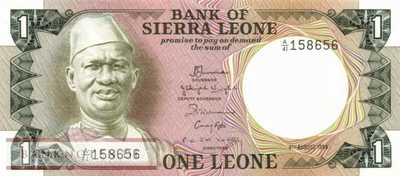 Sierra Leone - 1  Leone (#005e_UNC)