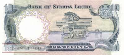 Sierra Leone - 10  Leones (#013_UNC)